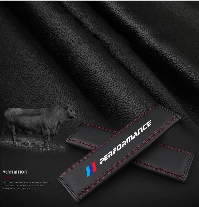 M Performance seat belt cover